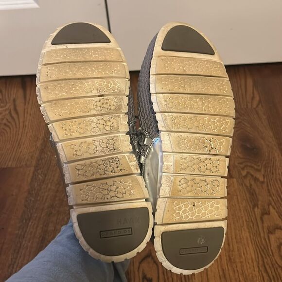 Cole Haan Zerogrand Gray and Silver Sneakers Size 8 - Picture 10 of 10